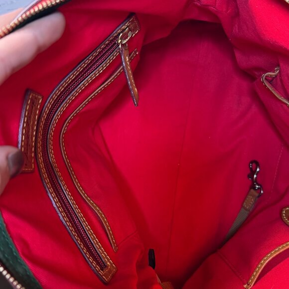 Dooney and Bourke Large Florentine Purse-Natural - Picture 6 of 8